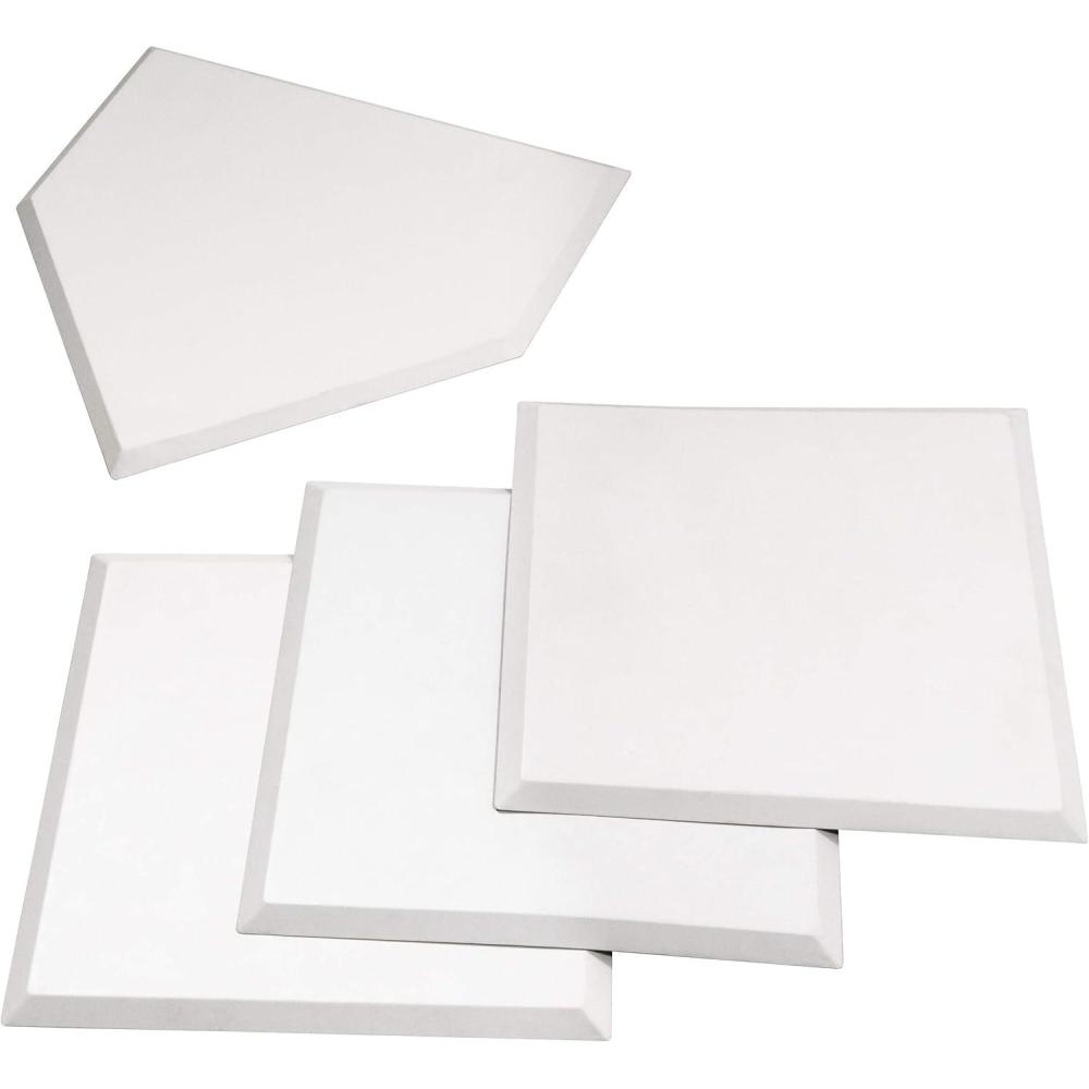 imageGoSports Baseball ampamp Softball 4 Piece Premium Base Set  HeavyDuty for Athletes