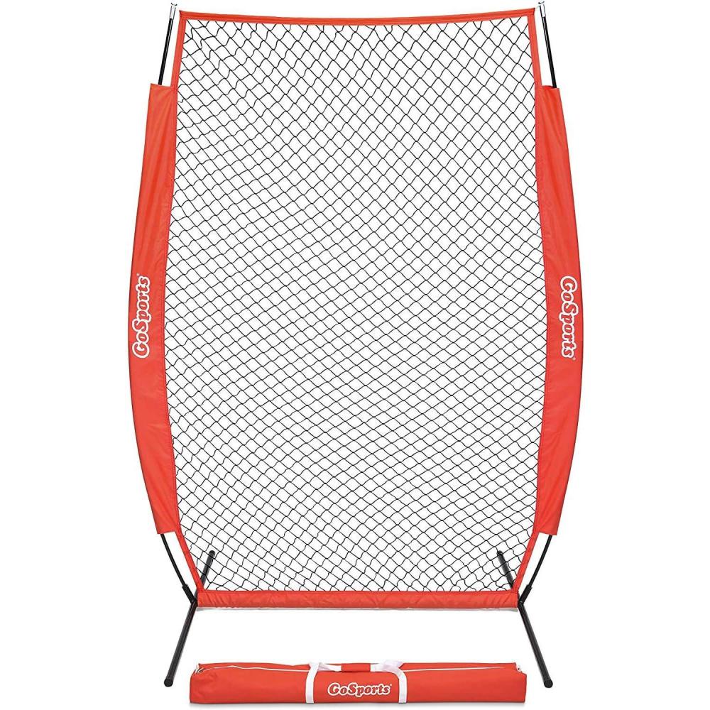 imageGoSports Baseball ampamp Softball Pitching Screens  L Screen or I Screen  Pitcher Protection NetI Screen