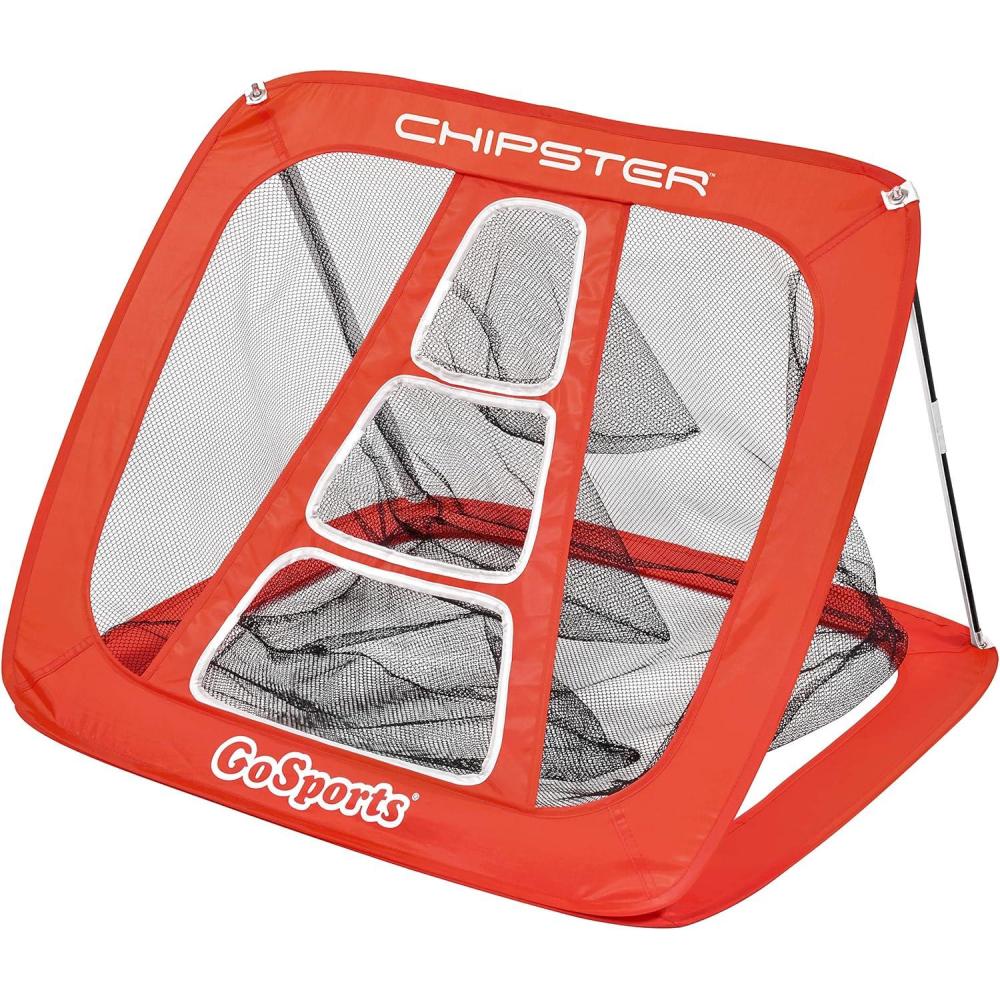 imageGoSports Chipster Golf Chipping Pop Up Practice Net Practice ampamp Improve Your Short GameRed