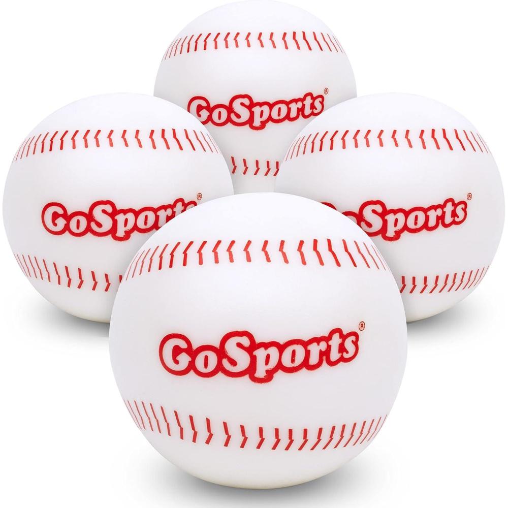 imageGoSports Pitch N Stick Kids Baseball Pitching Game  Choose Between Wall Poster Game Set or 4 Replacement Sticky Ball BaseballsWithout Target
