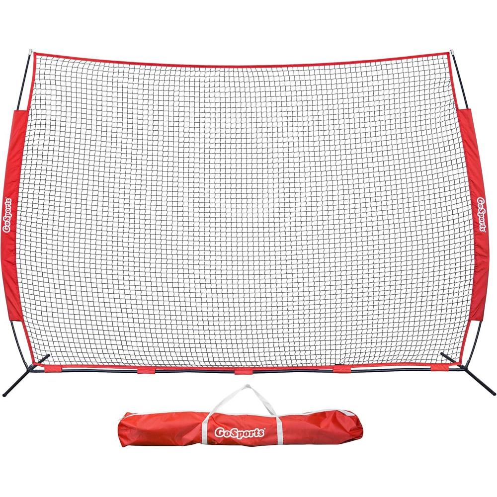 imageGoSports Portable Sports Barrier Net  12 ft x 9 ft or 20 ft x 10 ft  Great for Any Sport  Includes Carry Bag12 ft x 9 ft