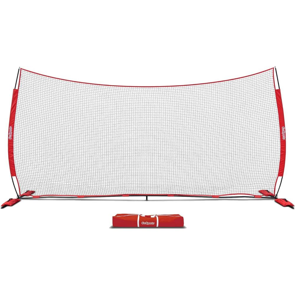 imageGoSports Portable Sports Barrier Net  12 ft x 9 ft or 20 ft x 10 ft  Great for Any Sport  Includes Carry Bag20 ft x 10 ft