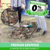 GoSports 4 x 2 ft All Weather Cornhole Boards – Rustic, Reed Camo, Woodland Camo, or Wood – 2 Regulation Size ToughToss Boards, 8 Bean Bags, and Carry Case(Woodland Camo)