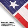 GoSports 4 x 2 ft Flag Series Wood Cornhole Sets – American Flag or State Flags – Includes 2 Regulation Size Boards, 8 Bean Bags, Carrying Case and Rules(American Flag)