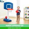 GoSports 6 Inch Replacement Balls for Little Tikes, Tot Shot, and Other Children’s Basketball Hoops – Soft 3 Pack Toddler Basketballs with Pump