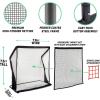 GoSports 7 ft x 7 ft Elite Baseball & Softball Practice Hitting and Pitching Net with Steel Frame
