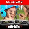 GoSports Anti Glare Eye Black Sports Stick for Football, Baseball, Softball & More – 2 Pack Under Eye Sports Paint Sticks