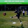 GoSports Baseball & Softball 4 Piece Premium Base Set – Heavy-Duty for Athletes