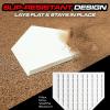 GoSports Baseball & Softball Home Plate – Heavy-Duty Rubber Throw Down Base with Waffle Bottom