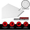 GoSports Baseball & Softball Home Plate – Heavy-Duty Rubber Throw Down Base with Waffle Bottom