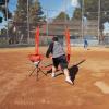 GoSports Baseball & Softball Pitching Screens – L Screen or I Screen – Pitcher Protection Net(I Screen)
