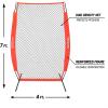 GoSports Baseball & Softball Pitching Screens – L Screen or I Screen – Pitcher Protection Net(I Screen)