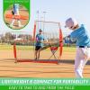 GoSports Baseball & Softball Pitching Screens – L Screen or I Screen – Pitcher Protection Net(L Screen)