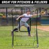 GoSports Baseball & Softball Pitching and Fielding Rebounder – Pitch Back Net – Choose Your Size(Rebounder)