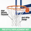 GoSports Basketball Net Replacement with 12 Loops – Heavy Duty for Indoor & Outdoor Hoops, Rim Not Included
