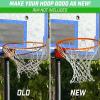 GoSports Basketball Net Replacement with 12 Loops – Heavy Duty for Indoor & Outdoor Hoops, Rim Not Included