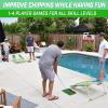 GoSports BattleChip Tour Backyard Golf Cornhole Game – Includes 2 Targets, 2 Chipping Mats, 16 Foam Golf Balls, Scorecard and Carry Case