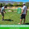 GoSports BattleChip Vertical Challenge Backyard Golf Cornhole Game, Fun New Cornhole Chipping Game for All Abilities