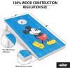 GoSports Disney Cornhole Set Regulation and Travel Size – Choose Between Mickey and Minnie and Toy Story(Disney’s Mickey & Minnie)