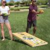 GoSports Disney Cornhole Set Regulation and Travel Size – Choose Between Mickey and Minnie and Toy Story(Toy Story 4×2)