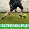 GoSports Elite Futsal Balls – Choose Single or Six Pack – Great for Indoor or Outdoor Futsal Games or Practice – Includes Pump(Single Ball)
