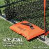 GoSports Football 7 ft x 4 ft Kicking Net – Sideline Practice for Punting or Place Kicks, Ultra-Portable Design with Weighted Sandbag
