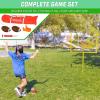 GoSports Football Field Goal Post – 6 or 8 ft Backyard Football Game(6 ft Standard)