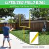 GoSports Football Field Goal Post – 6 or 8 ft Backyard Football Game(8 ft PRO)