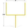 GoSports Football Field Goal Post – 6 or 8 ft Backyard Football Game(8 ft PRO)