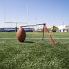 GoSports Football Kicking Tee Metal Place Kicking Stand for Field Goal Kicks – Portable Holder Compatible with All Football Sizes