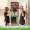 GoSports Football & Baseball Toss Games Available in Football Red Zone Challenge or Baseball Pro Pitch Challenge Choose Between Backyard Toss or Door Hang Targets(Door Hang Football Toss)