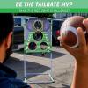 GoSports Football & Baseball Toss Games Available in Football Red Zone Challenge or Baseball Pro Pitch Challenge Choose Between Backyard Toss or Door Hang Targets(Football Toss)