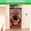 GoSports Football & Baseball Toss Games Available in Football Red Zone Challenge or Baseball Pro Pitch Challenge Choose Between Backyard Toss or Door Hang Targets(Door Hang Baseball Toss)