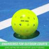 GoSports GS 40 Pickleball Balls – 4, 12, or 36 Pack of Regulation USAPA Pickleballs(36 Pack – Neon Green)