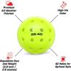 GoSports GS 40 Pickleball Balls – 4, 12, or 36 Pack of Regulation USAPA Pickleballs(4 Pack – Neon Green)