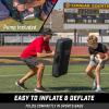 GoSports Inflatable Blocking Pads – Choose Your Size – Training Equipment for Basketball, Football, Lacrosse, Martial Arts & More(30″ x 20″)