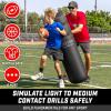 GoSports Inflatable Football Tackling Dummy – Blocking Pad Training Equipment for Football Practice – 4.25 ft Tall