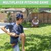 GoSports Inflataman Baseball Toss Challenge – Inflatable Catcher Strike Zone Pitching Game