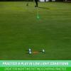 GoSports Light Up Golf Hole Lights 3 Pack – Great for Low Light Golf Play, Putting Practice, Chipping Practice and More