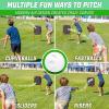 GoSports LotBall AIR Backyard Baseball Bat, Ball and Strike Zone Set – Plastic Baseball Game for Kids