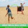 GoSports LotBall Backyard Baseball Bat and Ball Set – Plastic Baseball Game for Kids