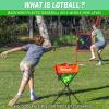 GoSports LotBall Backyard Baseball Bat and Ball Set – Plastic Baseball Game for Kids