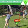 GoSports LotBall Plastic Baseballs – 6 Pack