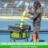 GoSports Pickleball & Tennis Pickup Tube – Ball Retreiver and Holder, Fits 14 Pickleballs or 17 Tennis Balls – No Balls Included