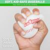 GoSports Pitch N’ Stick Kids Baseball Pitching Game – Choose Between Wall Poster Game Set or 4 Replacement Sticky Ball Baseballs(Without Target)
