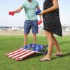 GoSports Portable Cornhole Game Sets – Premium Outdoor Lawn or Beach Toss Game for Kids and Adults(America)