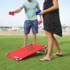 GoSports Portable Cornhole Game Sets – Premium Outdoor Lawn or Beach Toss Game for Kids and Adults(Red & Blue)