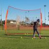 GoSports Portable Sports Barrier Net – 12 ft x 9 ft or 20 ft x 10 ft – Great for Any Sport – Includes Carry Bag(12 ft x 9 ft)