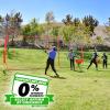 GoSports Portable Sports Barrier Net – 12 ft x 9 ft or 20 ft x 10 ft – Great for Any Sport – Includes Carry Bag(12 ft x 9 ft)