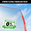 GoSports Portable Sports Barrier Net – 12 ft x 9 ft or 20 ft x 10 ft – Great for Any Sport – Includes Carry Bag(20 ft x 10 ft)